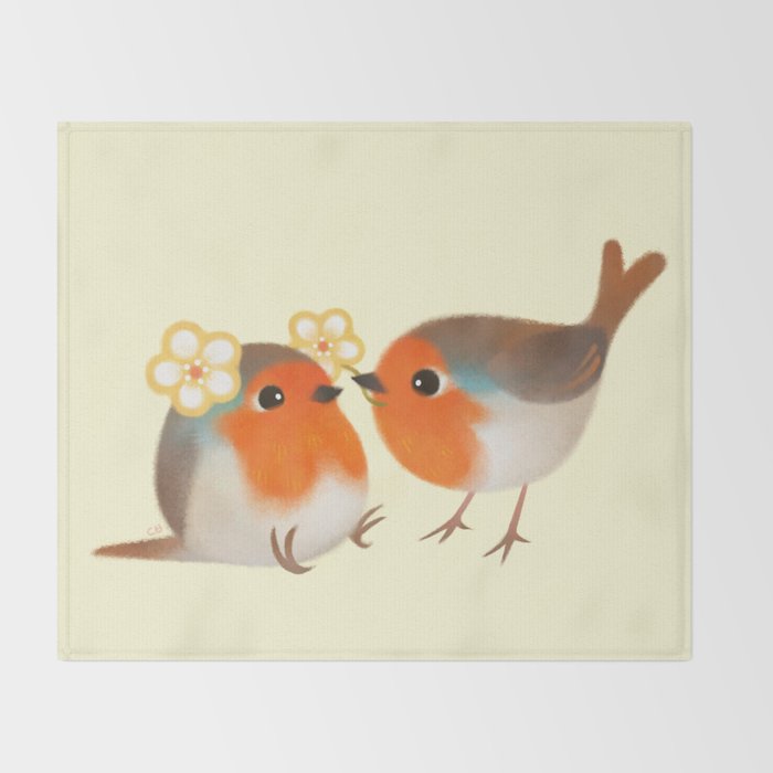 Flowers for you Throw Blanket Gallery Image 2