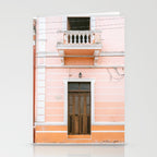 The Merida door | Mexico travel photography | Pastel wanderlust Stationery Card Gallery Image 2