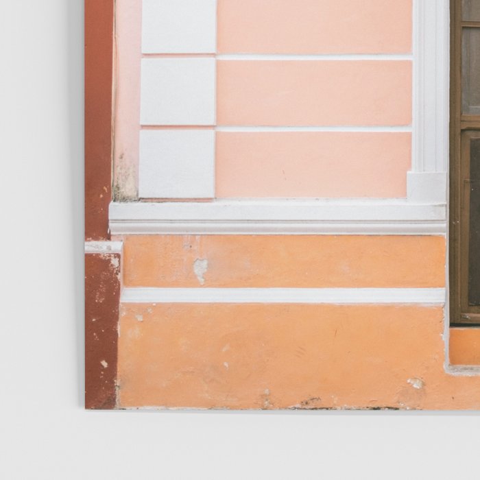 The Merida door | Mexico travel photography | Pastel wanderlust Poster Gallery Image 3