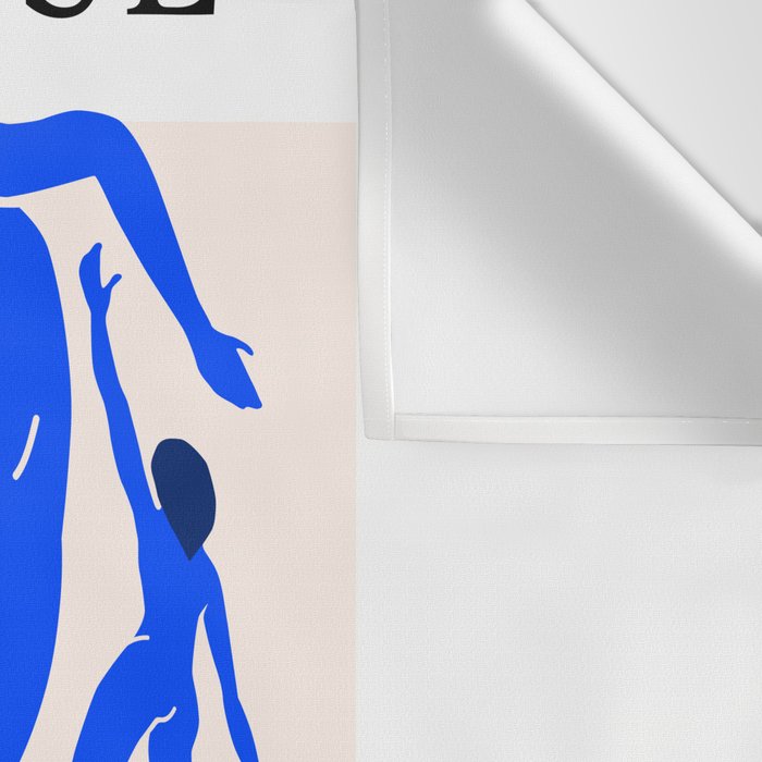 The Dance 3 | Henri Matisse - La Danse | Ultramarine Blue Edition Wall Tapestry Gallery Image 3