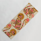 Porcelain Cat - 70s Palette Yoga Mat Gallery Image 1