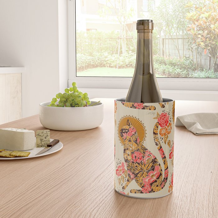 Porcelain Cat - 70s Palette Wine Chiller Gallery Image 4
