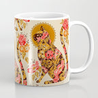 Porcelain Cat - 70s Palette Coffee Mug Gallery Image 1