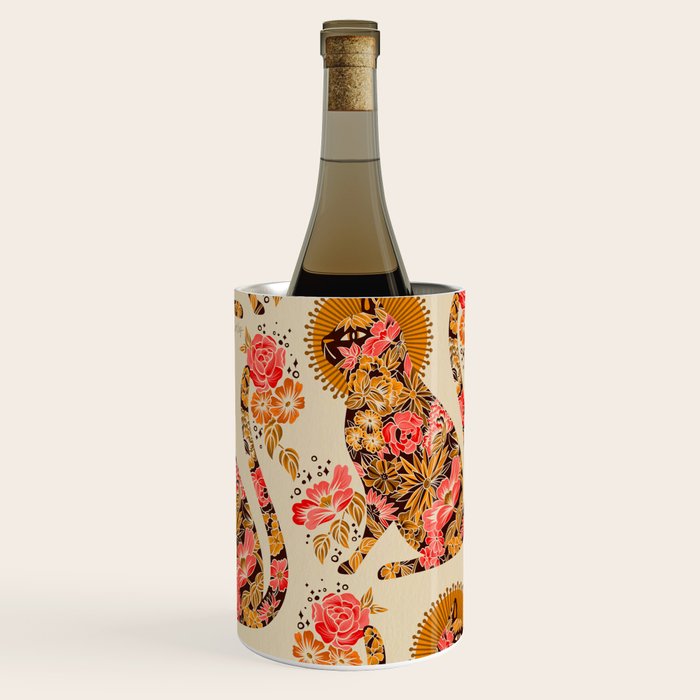 Porcelain Cat - 70s Palette Wine Chiller Gallery Image 3