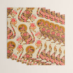 Porcelain Cat - 70s Palette Wrapping Paper Gallery Image 3