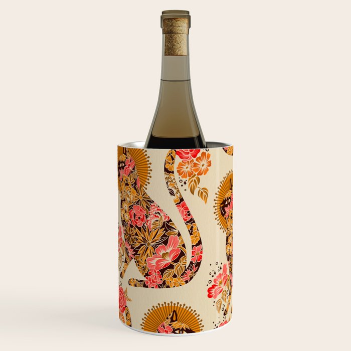 Porcelain Cat - 70s Palette Wine Chiller Gallery Image 2