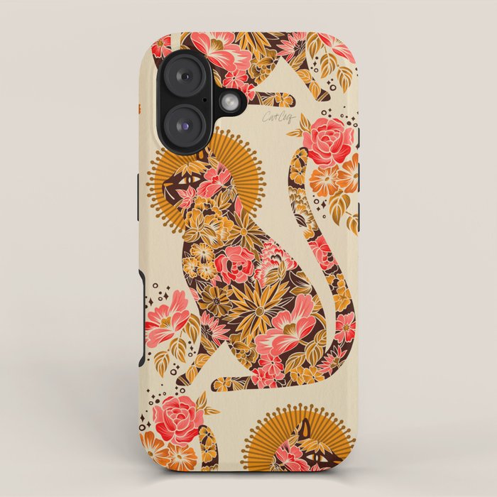 Porcelain Cat - 70s Palette iPhone Case Gallery Image 1