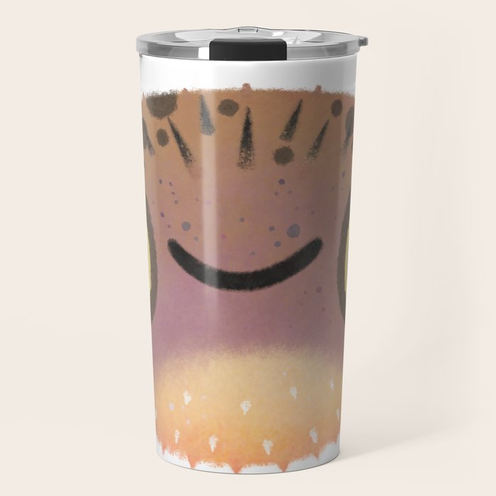 Smiling puffer Travel Mug Gallery Image 1
