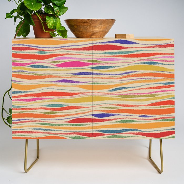 Irregular Lines / Summer Palette Credenza Gallery Image 1