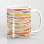 Irregular Lines / Summer Palette Coffee Mug Gallery Image 1