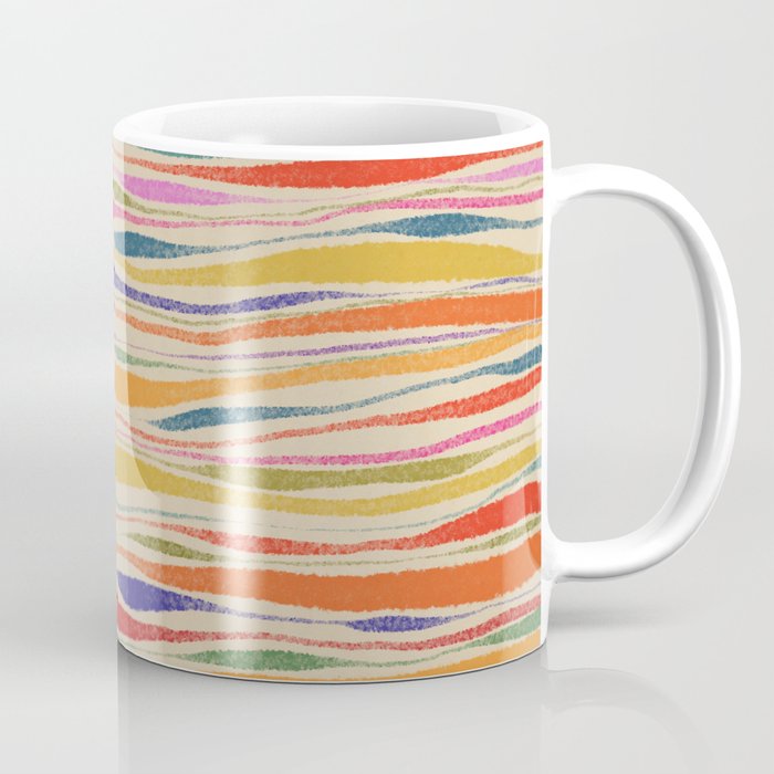 Irregular Lines / Summer Palette Coffee Mug Gallery Image 1