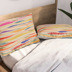 Irregular Lines / Summer Palette Pillow Sham Gallery Image 2