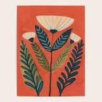Folk Botanical Bloom Poster Gallery Image 4