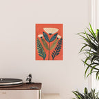 Folk Botanical Bloom Poster Gallery Image 2