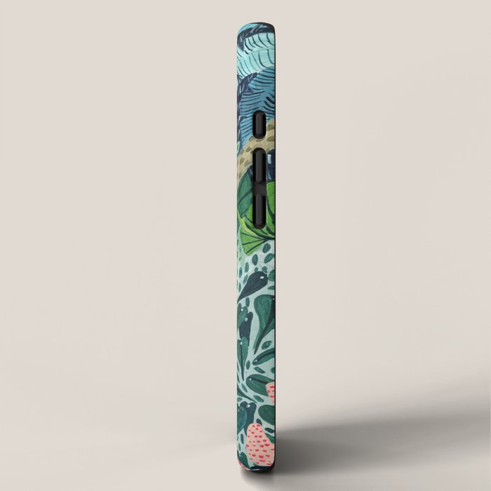 Jungle Sloth Family iPhone Case Gallery Image 2