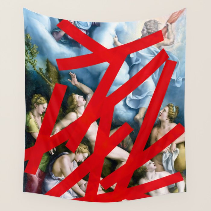 The Historical Brutality of the Gaze As Seen By Those With Power Wall Tapestry Gallery Image 4