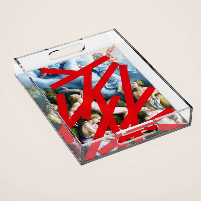 The Historical Brutality of the Gaze As Seen By Those With Power Acrylic Tray Gallery Image 1