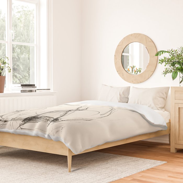 Hare Pair Duvet Cover Gallery Image 2