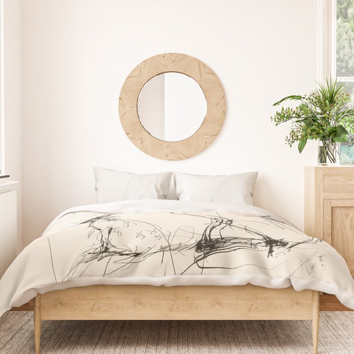 Hare Pair Duvet Cover Gallery Image 3