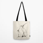 Hare Pair Tote Bag Gallery Image 2