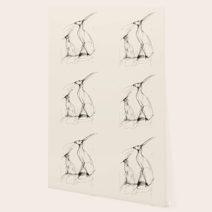 Hare Pair Wallpaper Gallery Image 2