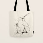 Hare Pair Tote Bag Gallery Image 1