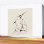Hare Pair Wall Mural Gallery Image 2