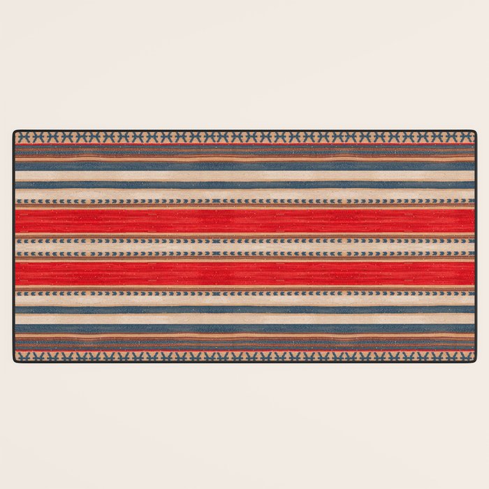 Bohemian Tapestry: Timeless Moroccan Heritage Fabrics Desk Mat Gallery Image 3