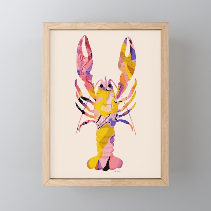 Lobster Mini Art Print Gallery Image 1