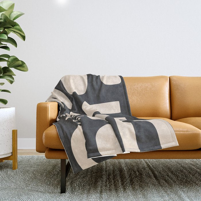 Soft Movement 1 Throw Blanket Gallery Image 1