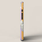 Striped Party Disco Ball muliticolor iPhone Case Gallery Image 2
