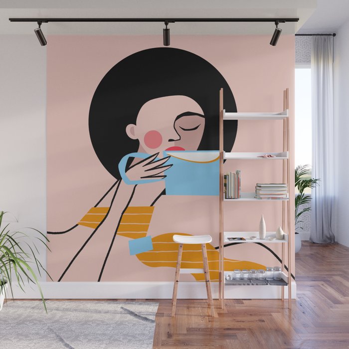 Cafe Wall Mural Gallery Image 1