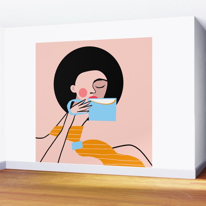 Cafe Wall Mural Gallery Image 2
