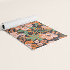 Orange flowers Yoga Mat Gallery Image 2