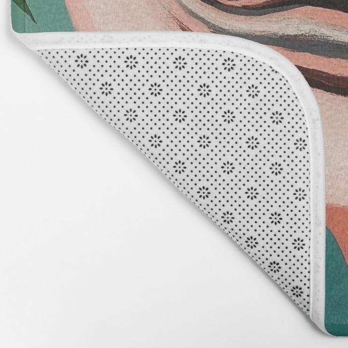 Pink Flamingo Bath Mat Gallery Image 2