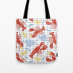 Fresh Catch Summer Lobster Tote Bag Gallery Image 1
