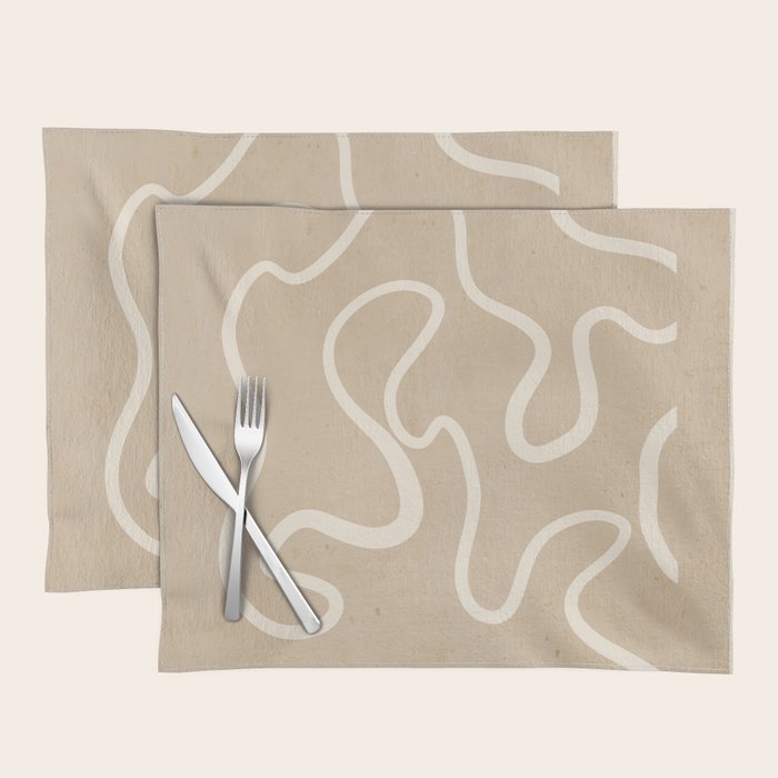 Abstract line art 244 Placemat Gallery Image 1