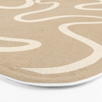 Abstract line art 244 Bath Mat Gallery Image 3