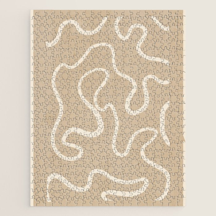 Abstract line art 244 Jigsaw Puzzle Gallery Image 1