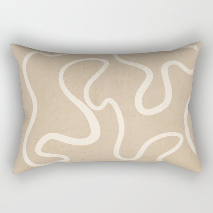 Abstract line art 244 Rectangular Pillow Gallery Image 2
