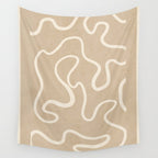Abstract line art 244 Wall Tapestry Gallery Image 4