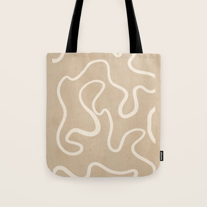 Abstract line art 244 Tote Bag Gallery Image 1