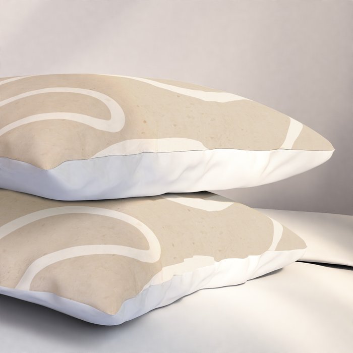 Abstract line art 244 Pillow Sham Gallery Image 3