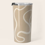 Abstract line art 244 Travel Mug Gallery Image 3