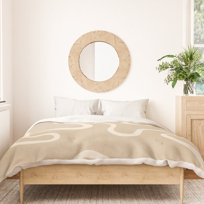Abstract line art 244 Duvet Cover Gallery Image 3