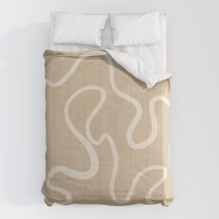 Abstract line art 244 Comforter Gallery Image 6
