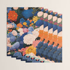 Floral Wall Art Botanical Poster Japanese Painting Maximalist Dopamine Decor Flower Print Wrapping Paper Gallery Image 3
