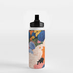 Floral Wall Art Botanical Poster Japanese Painting Maximalist Dopamine Decor Flower Print Water Bottle Gallery Image 2