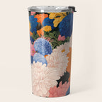 Floral Wall Art Botanical Poster Japanese Painting Maximalist Dopamine Decor Flower Print Travel Mug Gallery Image 2