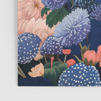 Floral Wall Art Botanical Poster Japanese Painting Maximalist Dopamine Decor Flower Print Poster Gallery Image 3